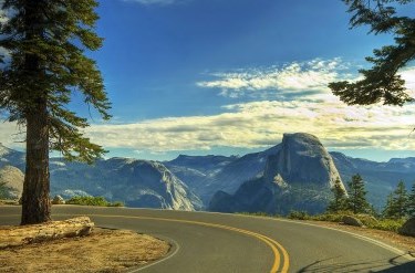 Road Trip Through Yosemite National Park, Usa